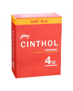 CINTHOL ORIGINAL SOAP 4X 100 GM