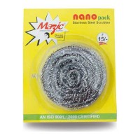 MAZIC NANO PACK STAINLESS STEEL SCRUBBER 1.00 PCS PACKET