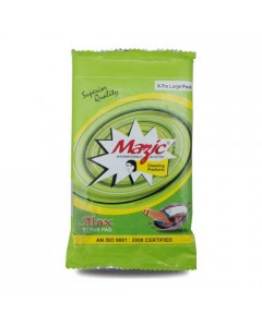 MAZIC XTRA LARGE PACK ALOX SCRUB PAD 1.00 PCS PACKET MAZIC XTRA LARGE PACK ALOX SCRUB PAD 1.00 PCS PACKET