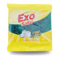 EXO SAFAI LARGE DISH SCRUB 1.00 NO PACKET