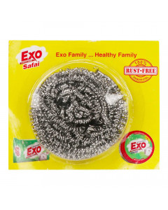 EXO SAFAI STAINLESS STEEL SCRUBBER 1.00 NO PACKET EXO SAFAI STAINLESS STEEL SCRUBBER 1.00 NO PACKET