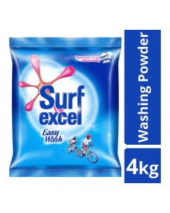 SURF EXCEL EASY WASH DETERGENT POWDER 4.00 KG PACKET SURF EXCEL EASY WASH DETERGENT POWDER 4.00 KG PACKET