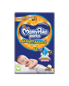 MAMY POKO PANTS DIAPERS NB UP TO 5 KG 10.00 PCS PACKET MAMY POKO PANTS DIAPERS NB UP TO 5 KG 10.00 PCS PACKET