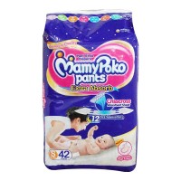 MAMY POKO PANTS STYLE DIAPER SMALL 4-8 KG 42.00 PCS PACKET