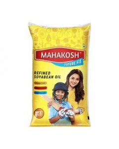 MAHAKOSH REFINED SOYA OIL 1.00 LTR PACKET
