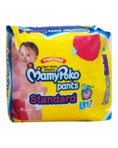 MAMY POKO PANTS STANDARD L PCS 9-14 KG 17.00 PCS PACKET
