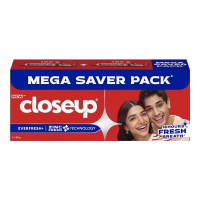 CLOSE-UP EVER FRESH RED HOT TOOTHPASTE 2X 150.00 GM BOX CLOSE-UP EVER FRESH RED HOT TOOTHPASTE 2X 150.00 GM BOX