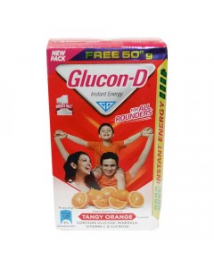 GLUCON D TANGY ORANGE ENERGY DRINK 500.00 GM BOX GLUCON D TANGY ORANGE ENERGY DRINK 500.00 GM BOX