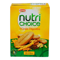 BRITANNIA NUTRI CHOICE 5 GRAIN DIGESTIVE BISCUITS 200.00 GM BOX