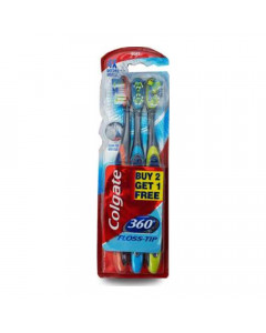 COLGATE 360 FLOSS TIP SOFT TOOTHBRUSH COMBO COLGATE 360 FLOSS TIP SOFT TOOTHBRUSH COMBO