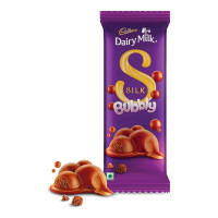 CADBURY DAIRY MILK SILK BUBBLY CHOCOLATE 46 GM PACKET